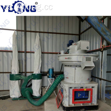 Máquina de pellets de aserrín de madera de caucho de biomasa YULONG